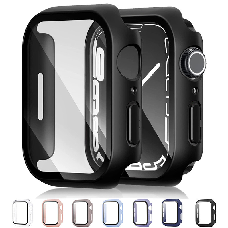 Smartwatch Case - Glass+Cover For Apple Watch case 9