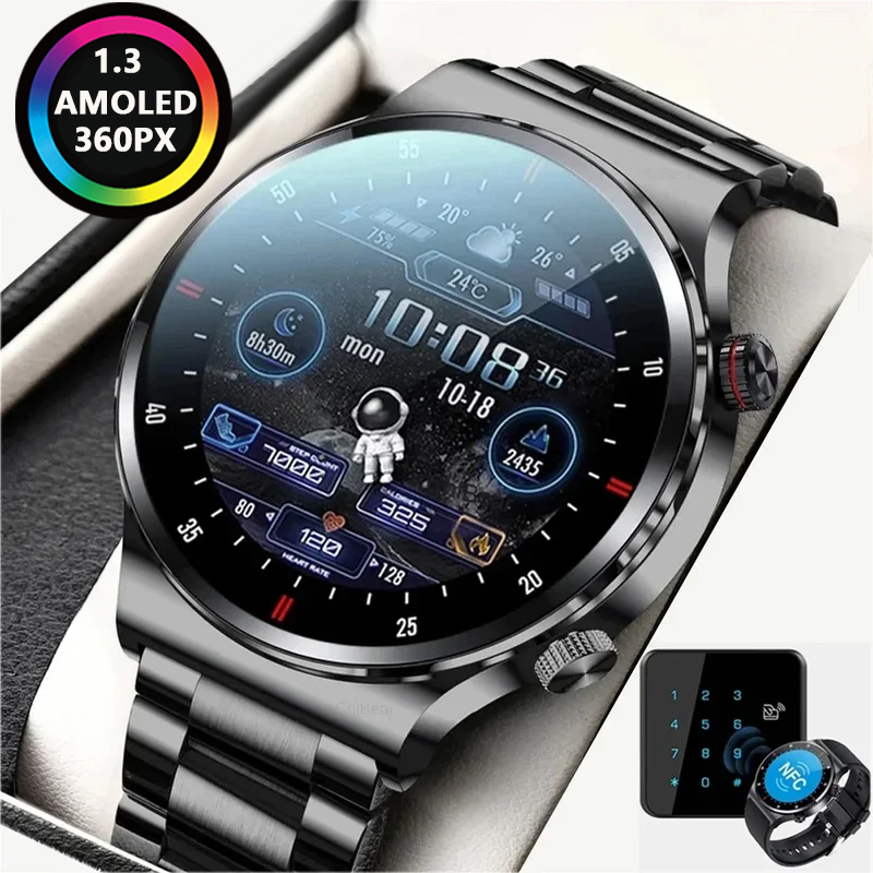 Smartwatch Nexus - GPS ECG+PPG Bluetooth Call Smart Watch