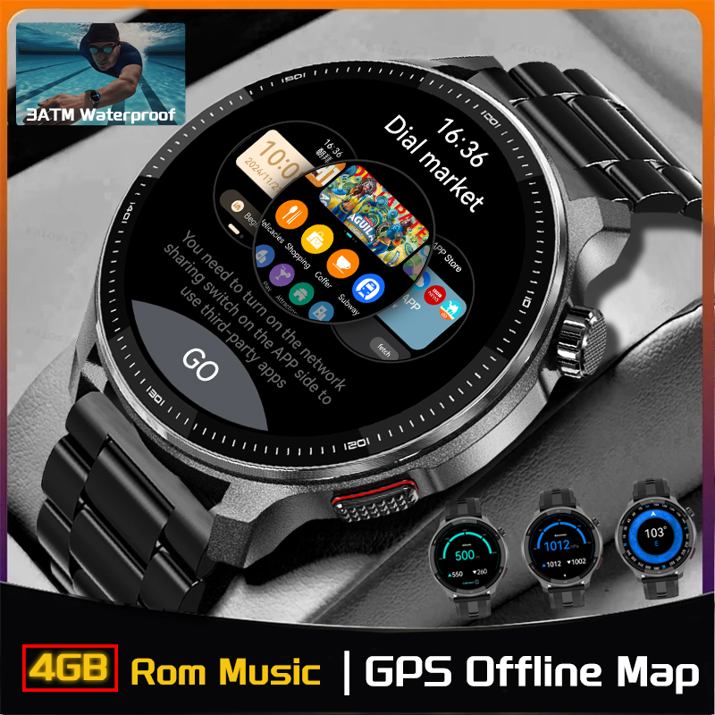 Smartwatch Nexus - NEW 4G Memory GPS Offline Map