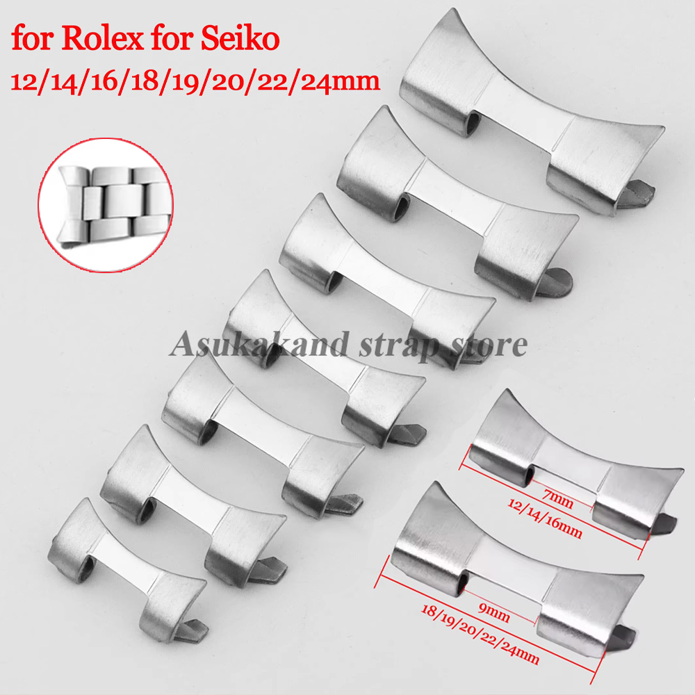 2pcs 12/14/16/18/19/20/22/24mm – Watch Band Connector recenzja i cena