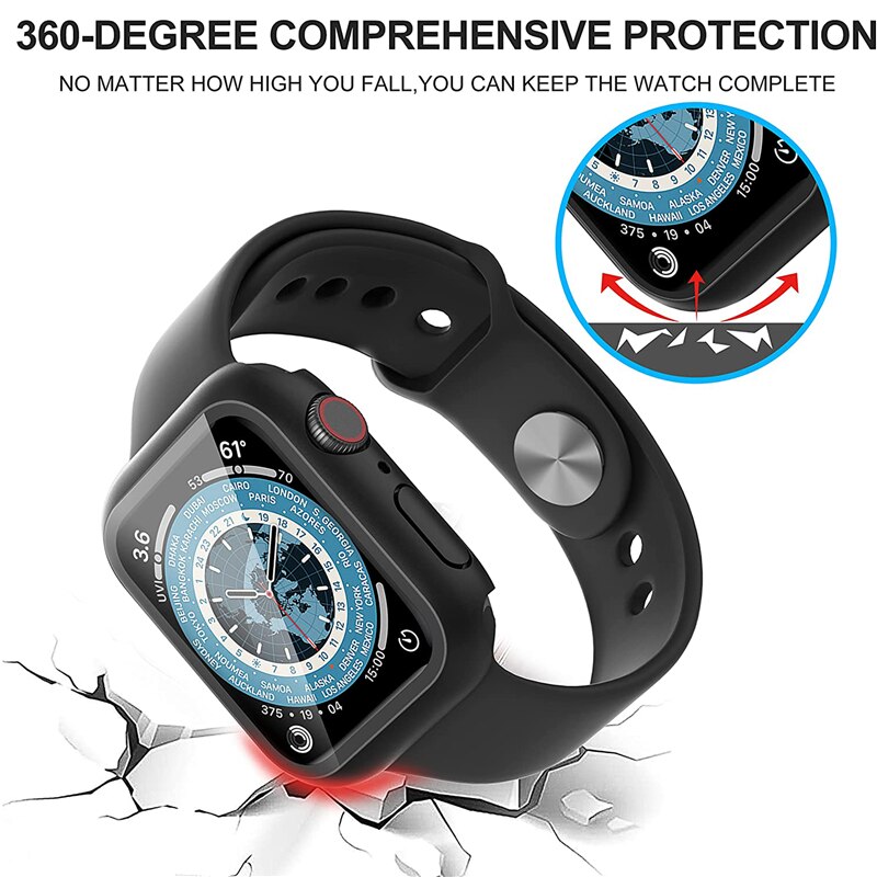 Glass+Cover For Apple Watch ca – Smartwatch Case recenzja i cena