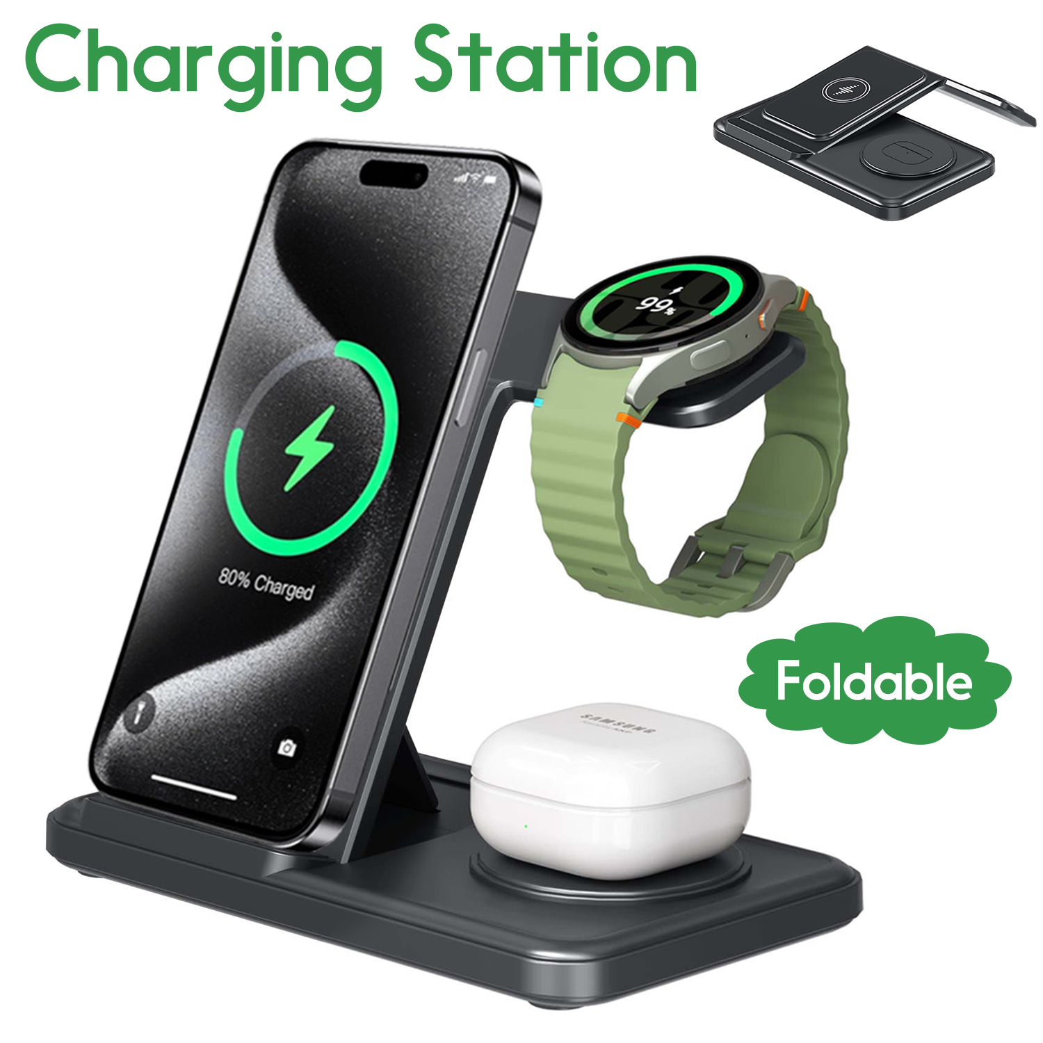 Desktop 3-in-1 Wireless Charge – Smartwatch Ac recenzja i cena