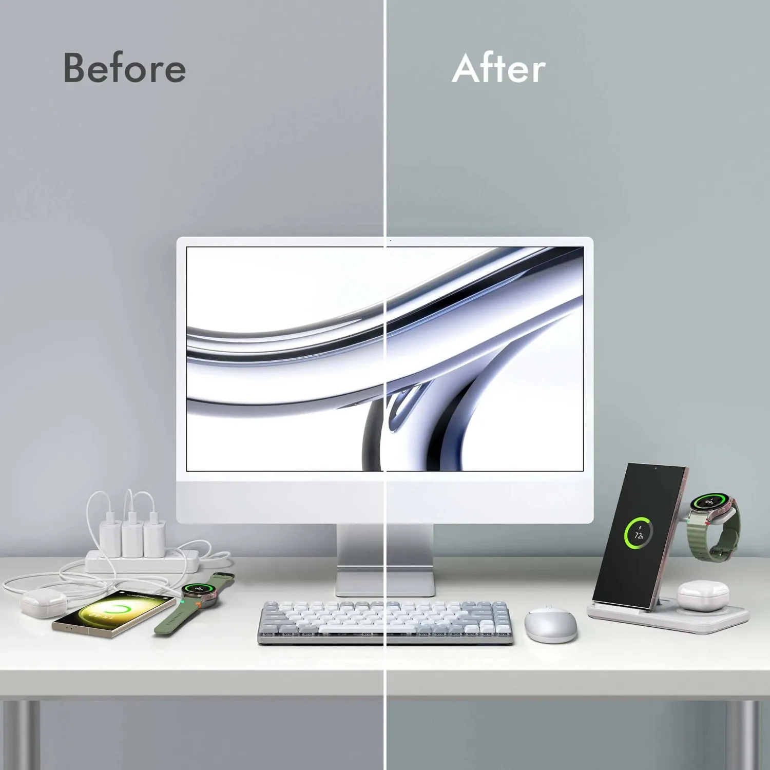 Desktop 3-in-1 Wireless Charge – Smartwatch Ac recenzja i cena
