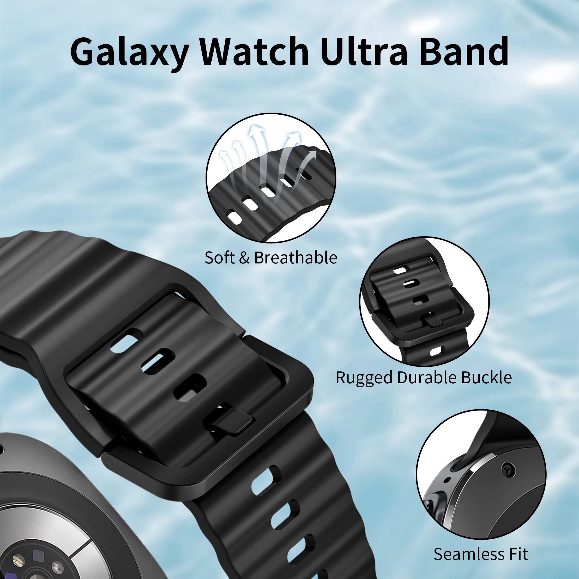 Silicone Band for Samsung Gala – Samsung Smartwatch Ultra Accessories recenzja i cena