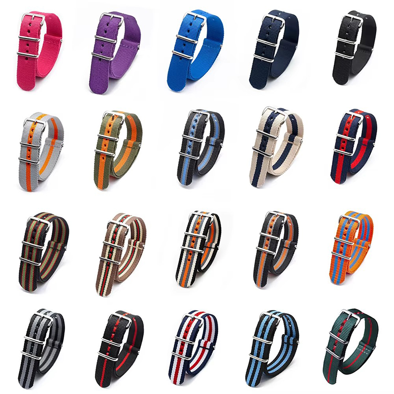 18/20/22/24mm Cambos Stripes S – Nylon Nato Strap recenzja i cena
