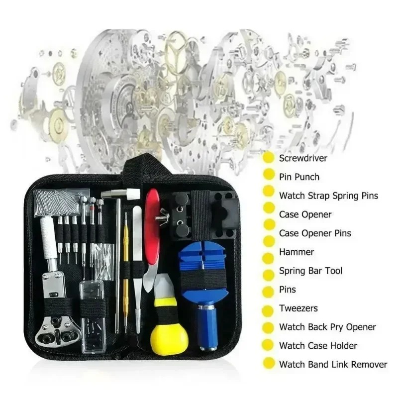 147Pcs Watch Repair Tool Set W – Tool Kit Strap Change recenzja i cena