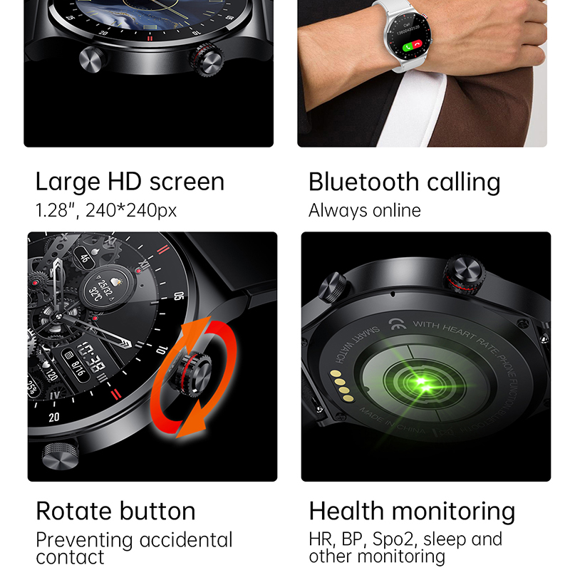 GPS ECG+PPG Bluetooth Call Sma – Smartwatch Nexus recenzja i cena
