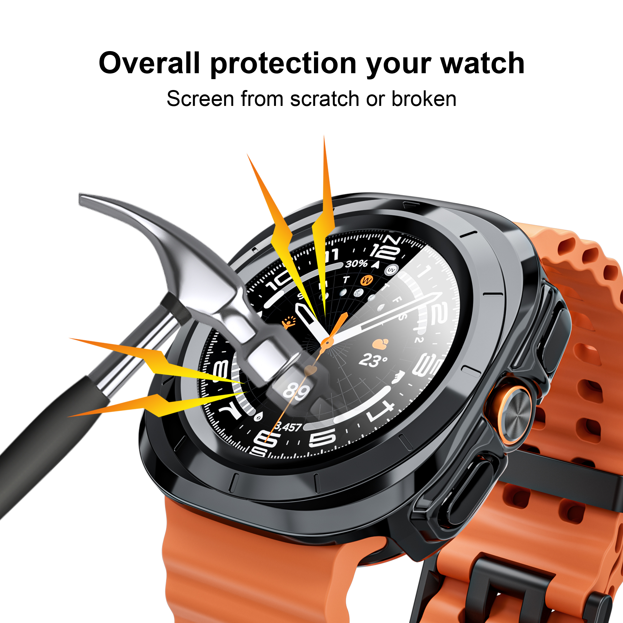 Case for Samsung Galaxy Watch  – Samsung Smartwatch Ultra Accessories recenzja i cena