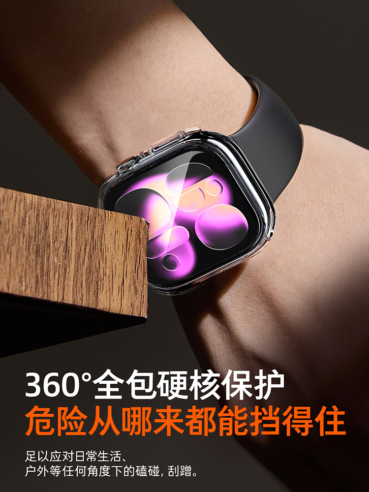 2pcs Tempered Glass Case For A – Smartwatch Case recenzja i cena