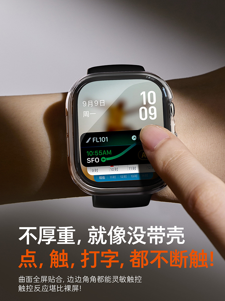 2pcs Tempered Glass Case For A – Smartwatch Case recenzja i cena