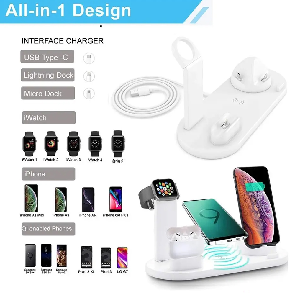 30W 7 in 1 Wireless Charger St – Smartwatch Ac recenzja i cena