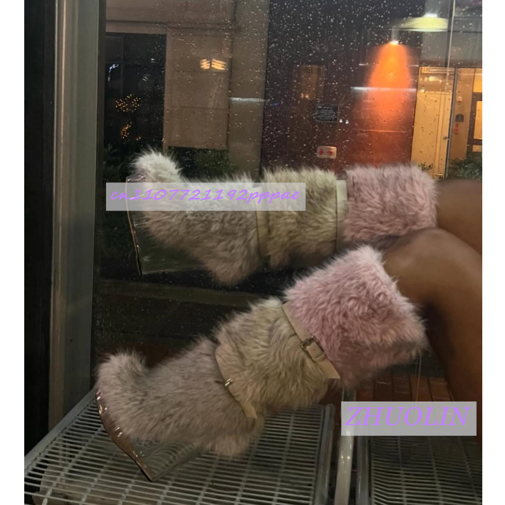 Winter Gradient Furry Transpar – Leather Classic Strap recenzja i cena