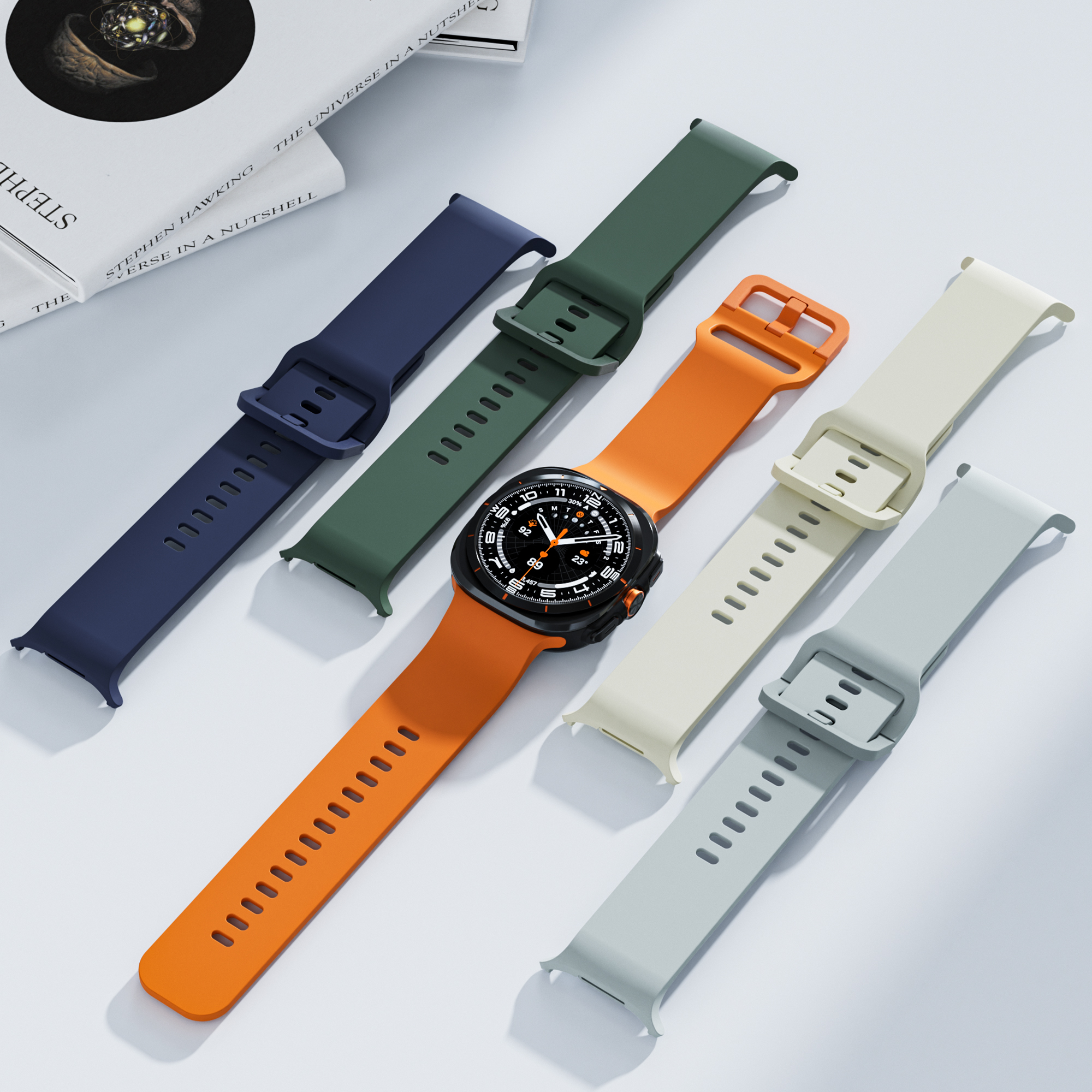 Original Silicone Band For Sam – Samsung Smartwatch Ultra Accessories recenzja i cena