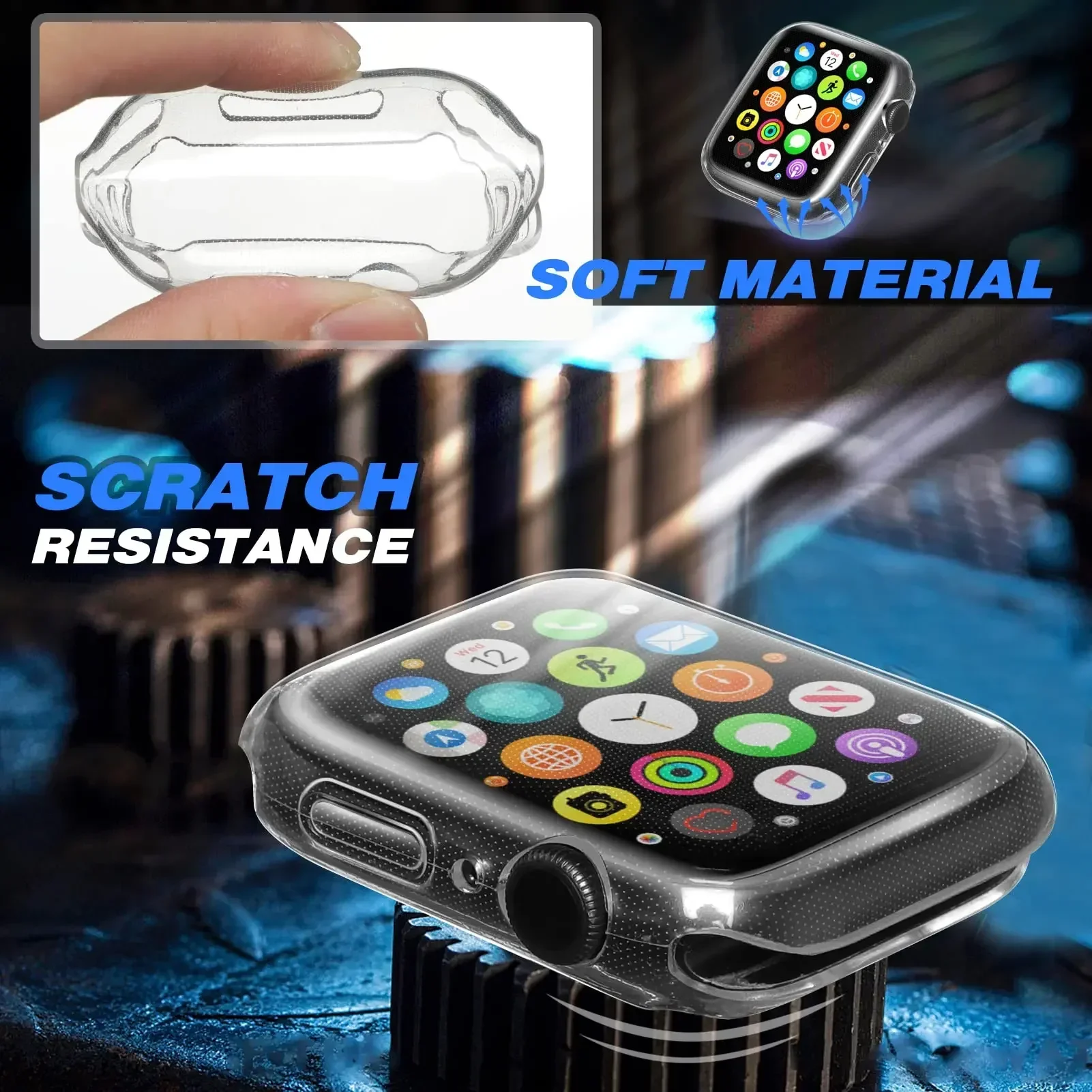 Cover For Apple Watch Case 44m – Smartwatch Icon recenzja i cena