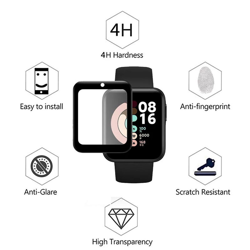 2 Pcs Tempered Glass for Redmi – Smartwatch Watch Accessories recenzja i cena
