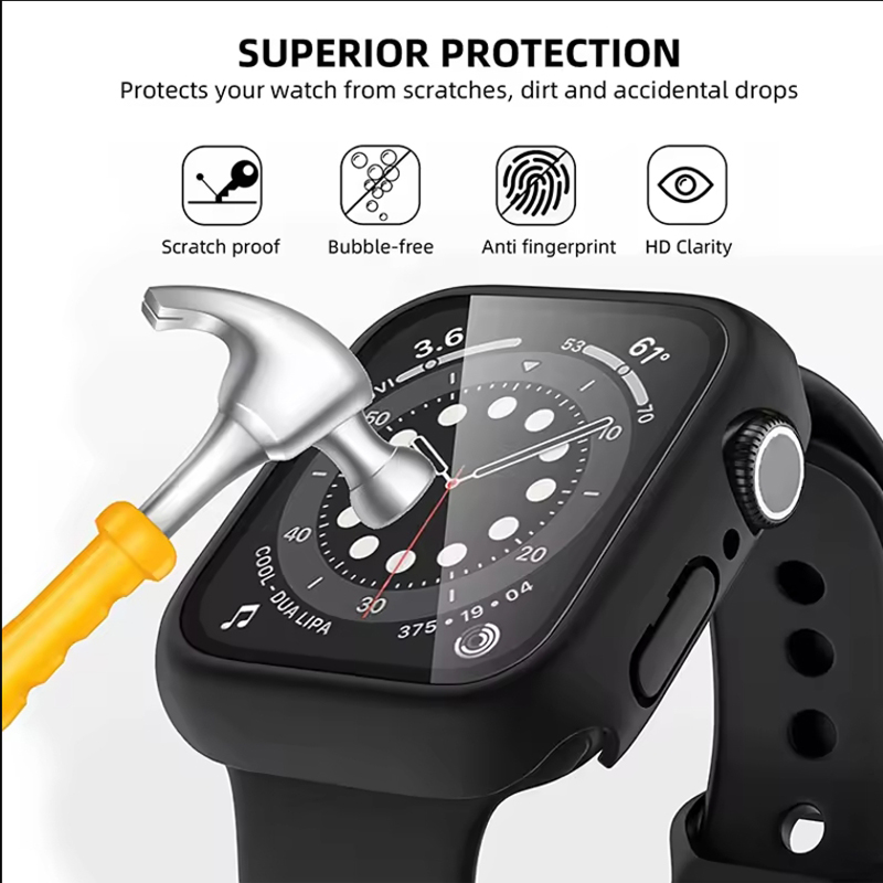 Tempered Glass+Cover For Apple – Smartwatch Case recenzja i cena