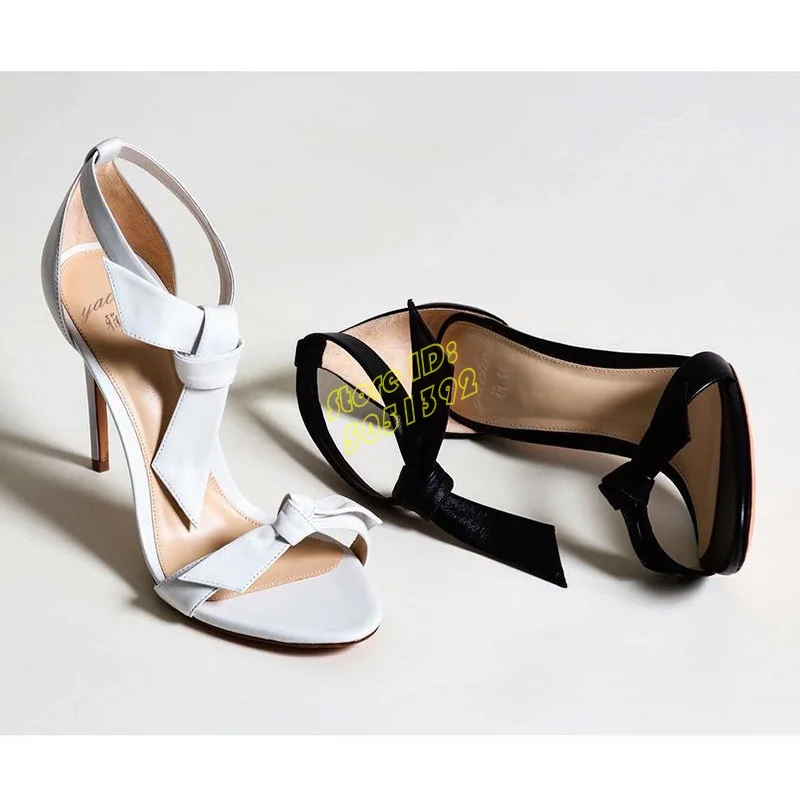 Leather Knot Stiletto High Hee – Leather Classic Strap recenzja i cena