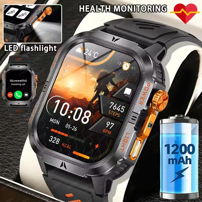 2026 Rugged Military Smart Wat – Smartwatch M Active recenzja i cena