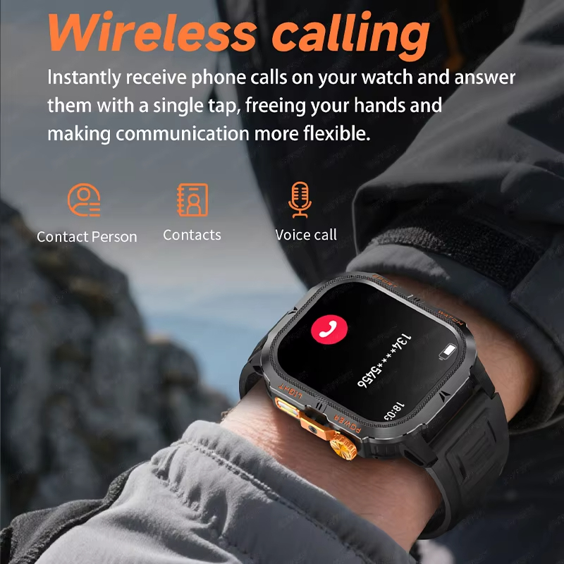 2026 Rugged Military Smart Wat – Smartwatch M Active recenzja i cena