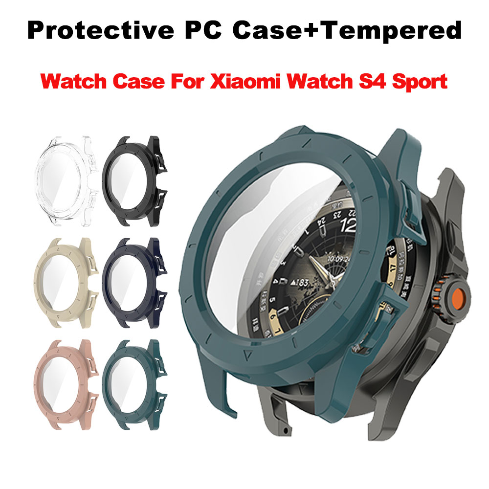 Tempered Glass + PC Case For X – Xiaomi Smartwatch S4 Accessories recenzja i cena