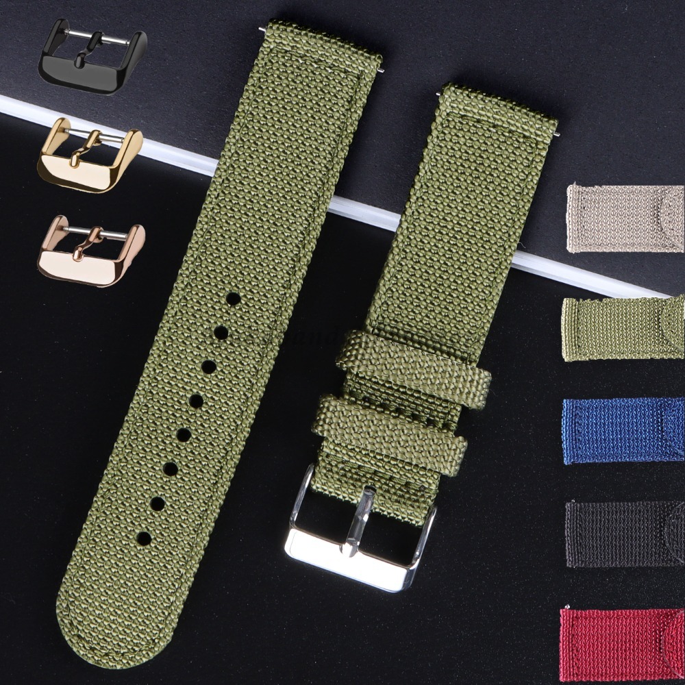 18 20 22 24mm Nylon Canvas Str – Nylon Nato Strap recenzja i cena