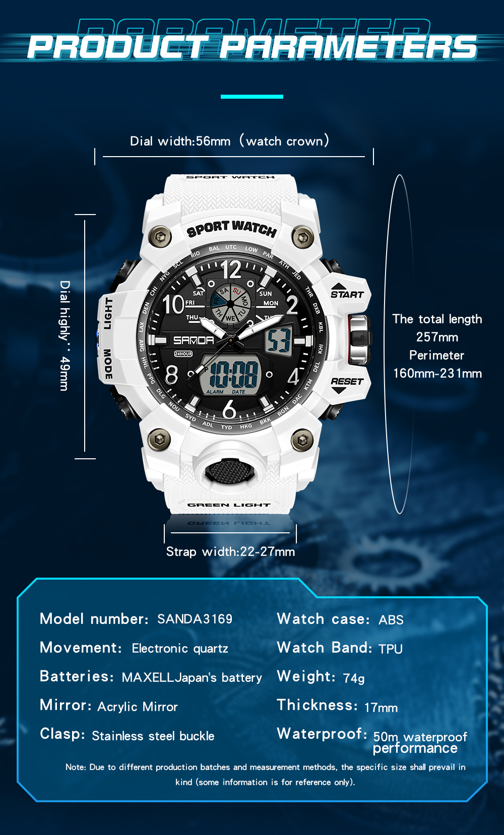 SANDA 30169 Top Sports Men's W – Smartwatch Nexus recenzja i cena