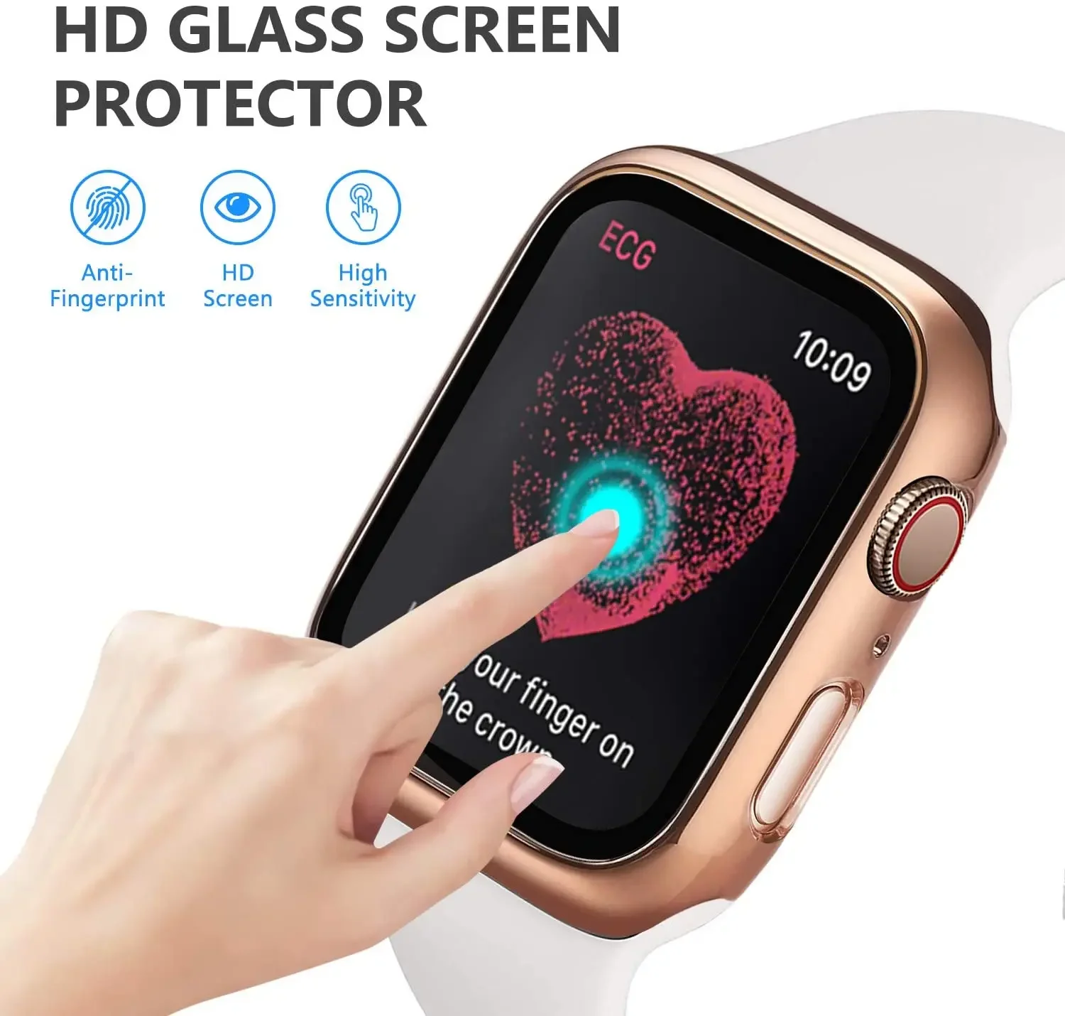 Tempered Glass+cover For Apple – Smartwatch Icon recenzja i cena