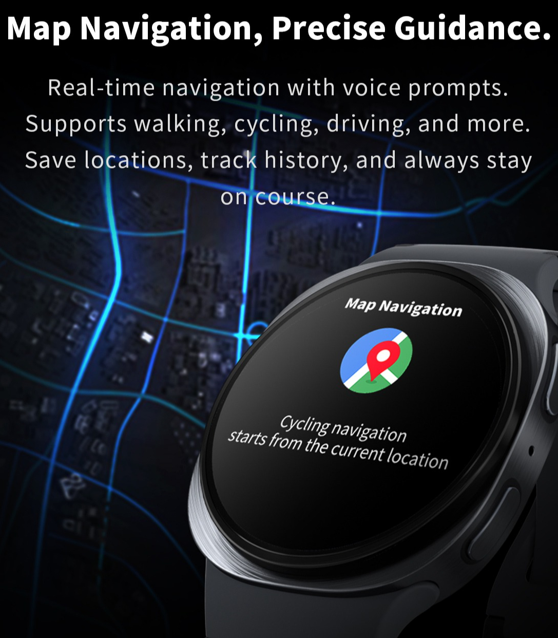 2025 Original For Apple Watch  – Smartwatch M Active recenzja i cena
