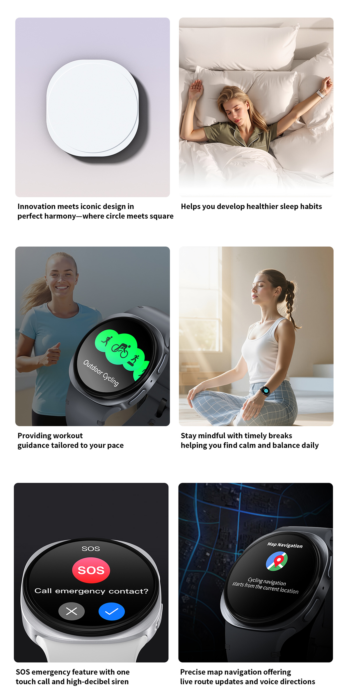 2025 Original For Apple Watch  – Smartwatch M Active recenzja i cena