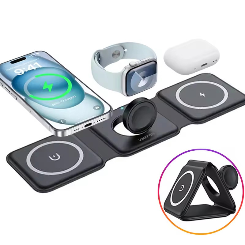 3-in-1 Magnetic Folding Wirele – Smartwatch Ac recenzja i cena