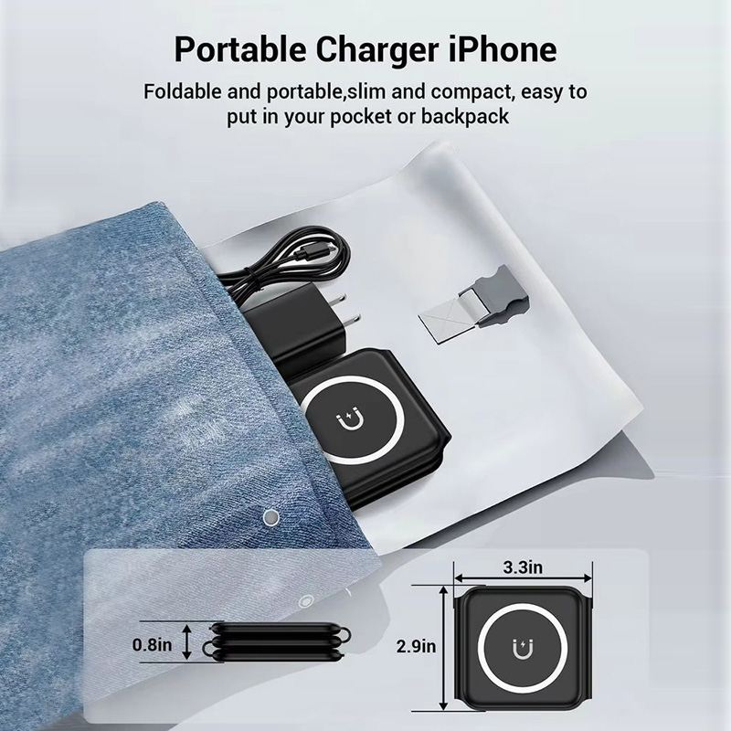 3-in-1 Magnetic Folding Wirele – Smartwatch Ac recenzja i cena