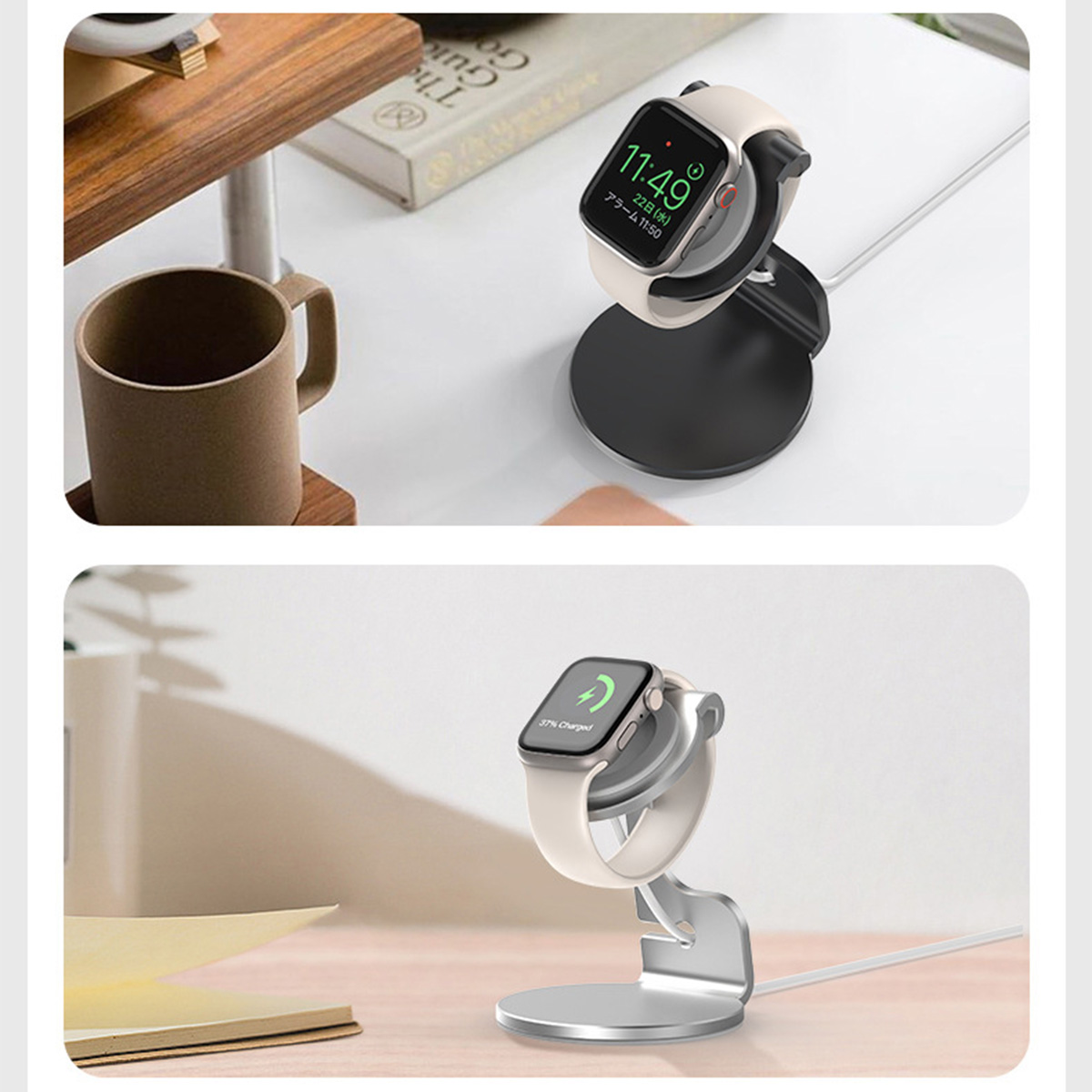 Aluminum Bracket Charger Dock  – Watch Charging Dock recenzja i cena