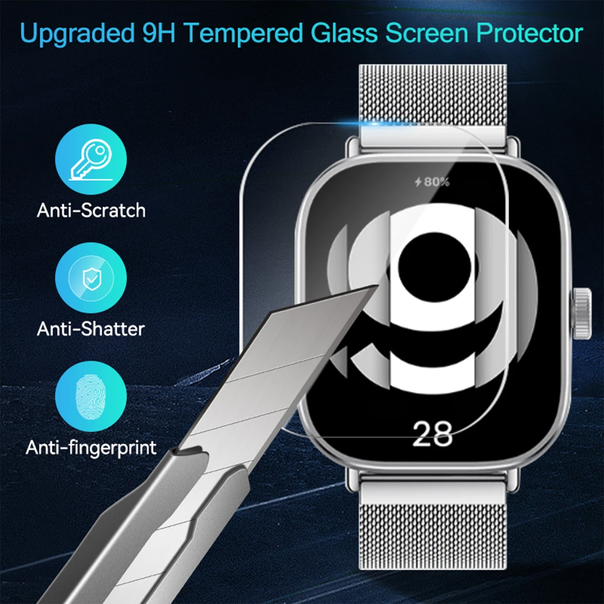 Tempered Glass for Xiaomi Redm – Smartwatch Icon recenzja i cena