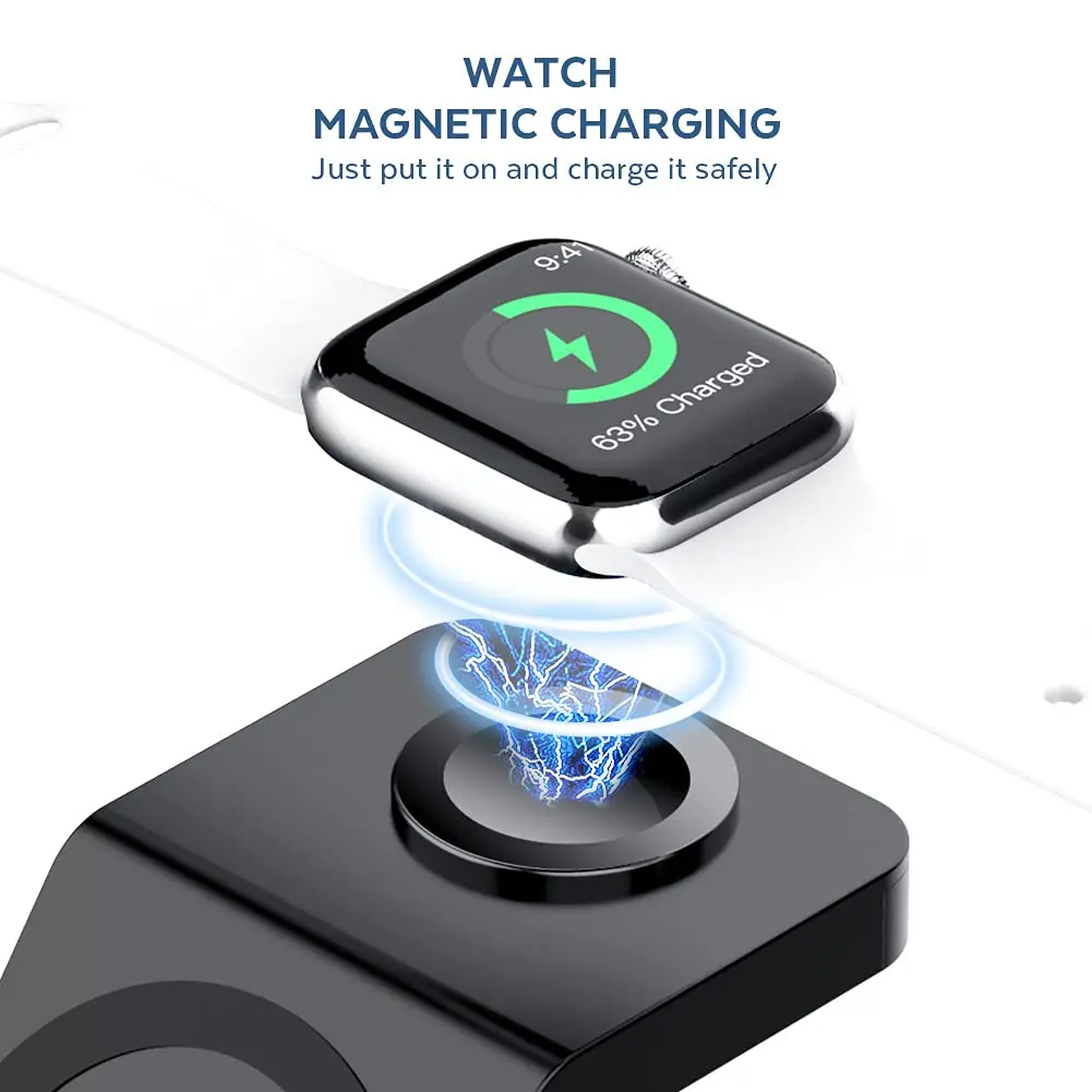 3 In 1 Wireless Charger Stand  – Smartwatch Ac recenzja i cena