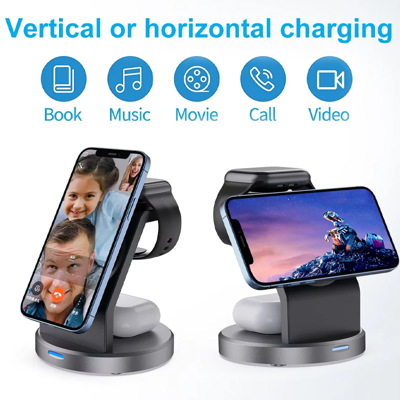 3 In 1 Wireless Charger Stand  – Smartwatch Ac recenzja i cena