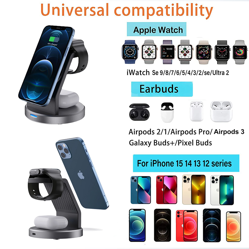 3 In 1 Wireless Charger Stand  – Smartwatch Ac recenzja i cena