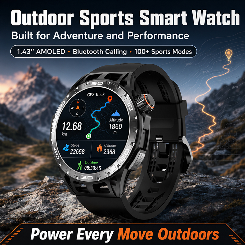 2026 New Outdoor Sports Smart  – Smartwatch Nexus recenzja i cena