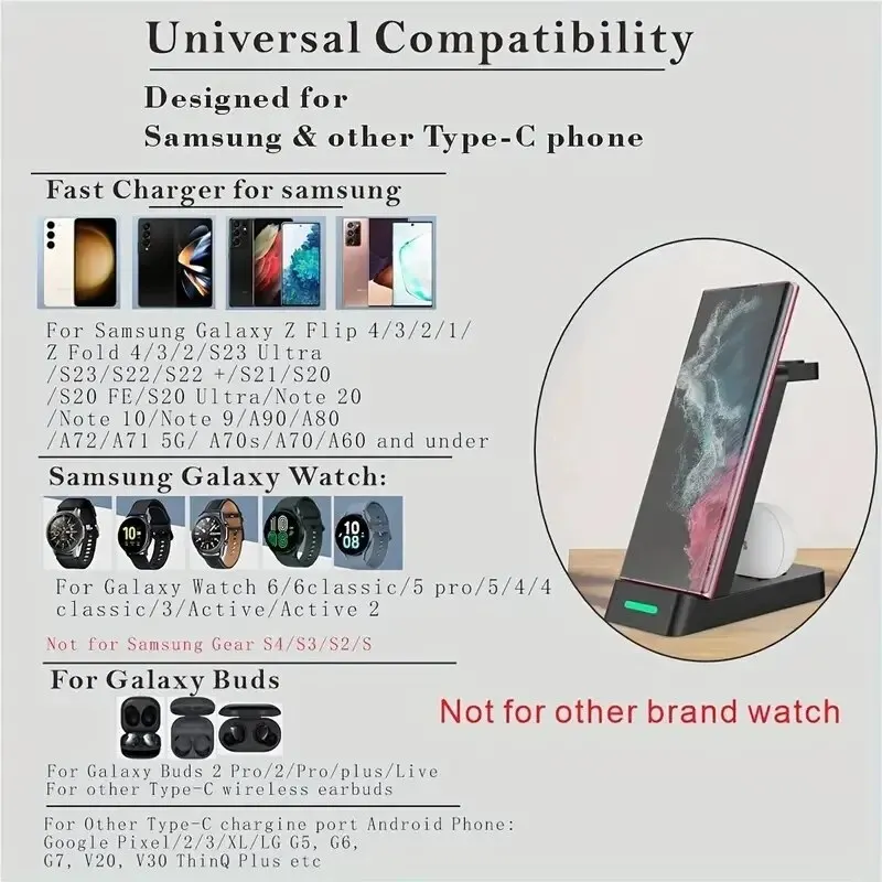 3 In 1 Charging Station for Sa – Smartwatch Ac recenzja i cena