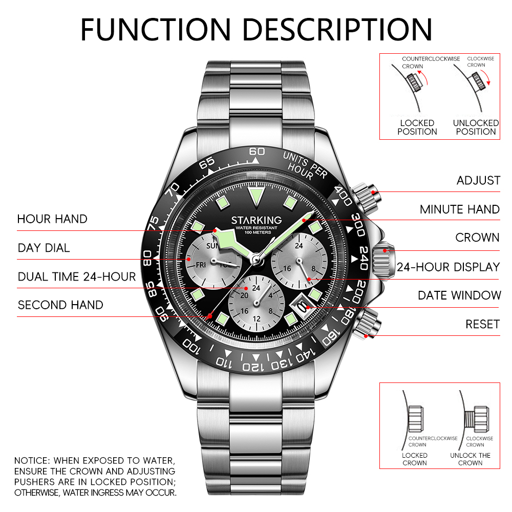 STARKING Luxury Men's Diving Q – Smartwatch Nexus recenzja i cena