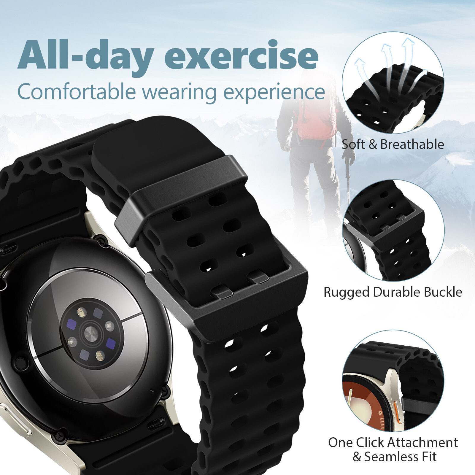 Band for Samsung Galaxy Watch  – Samsung Smartwatch Ultra Accessories recenzja i cena