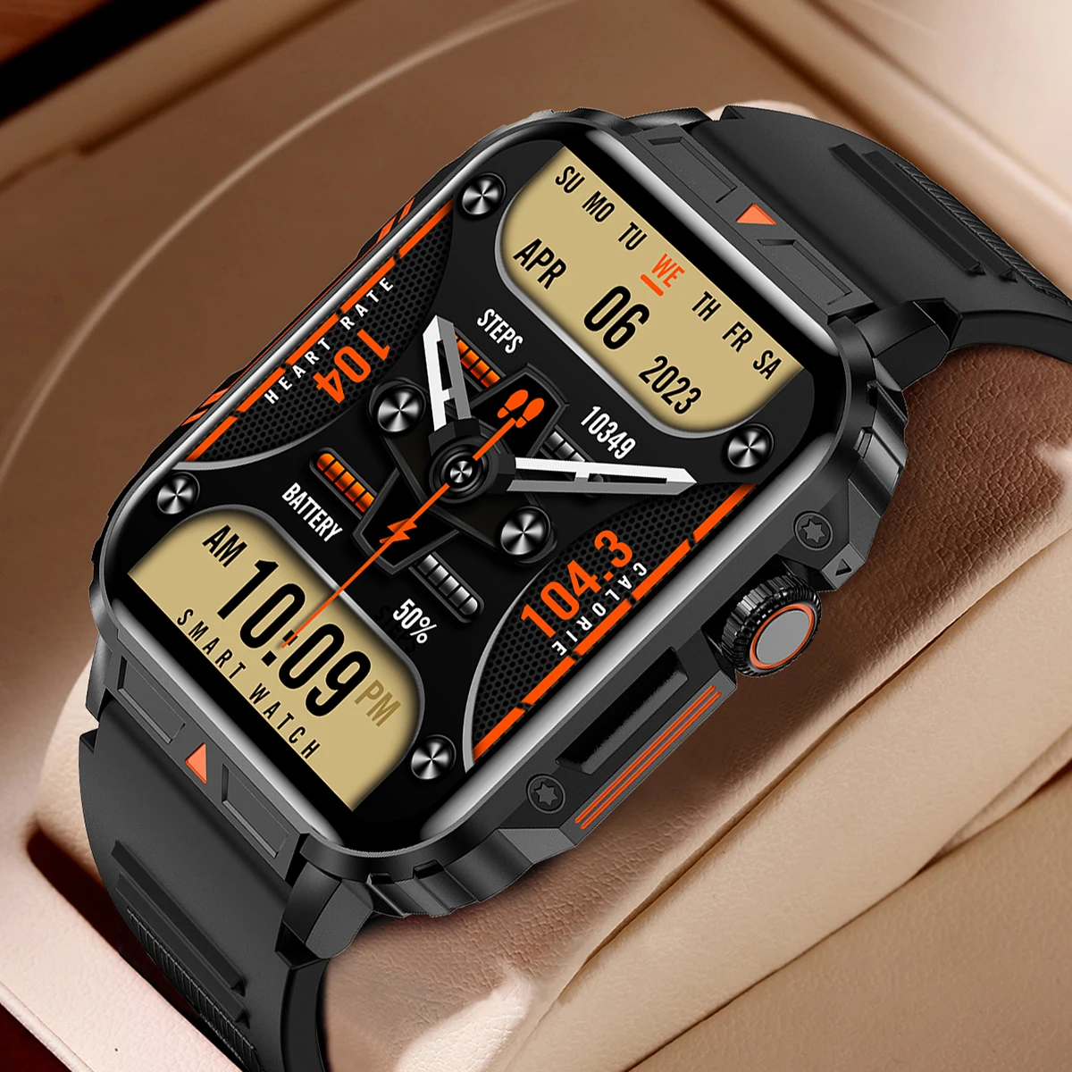 2026 Luxury Military Smart Wat – Smartwatch Faces recenzja i cena