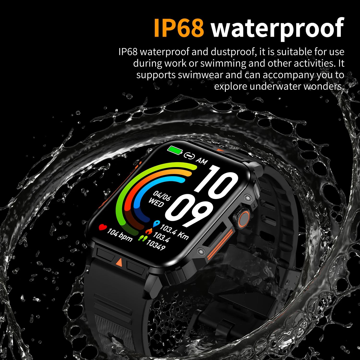 2026 Luxury Military Smart Wat – Smartwatch Faces recenzja i cena