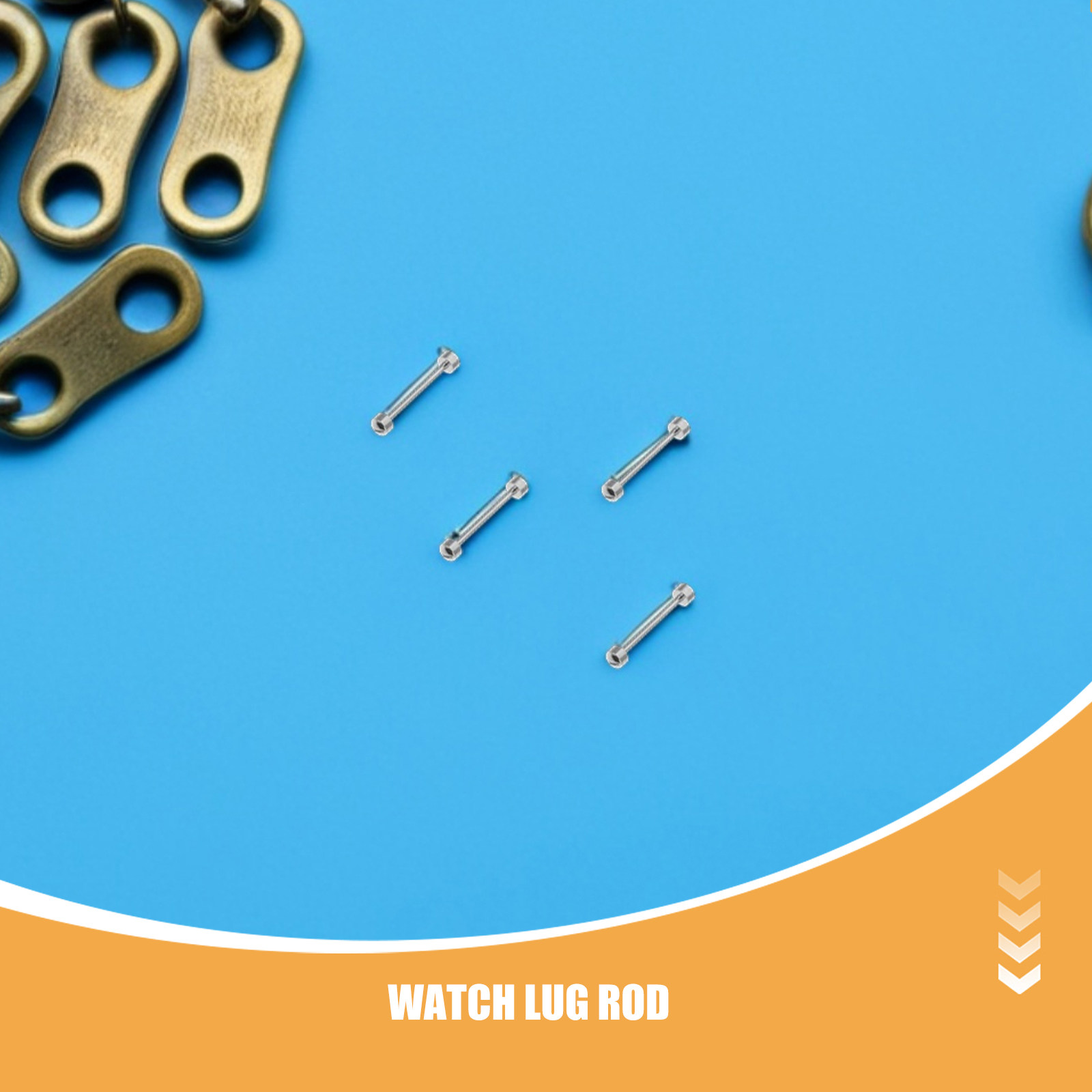 4Pcs Watch Lug Rod - Notched S – Watch Band Connector recenzja i cena