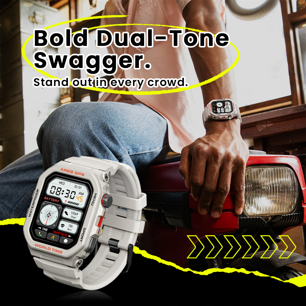 New Zeblaze Ares GPS Smart Wat – Smartwatch Faces recenzja i cena