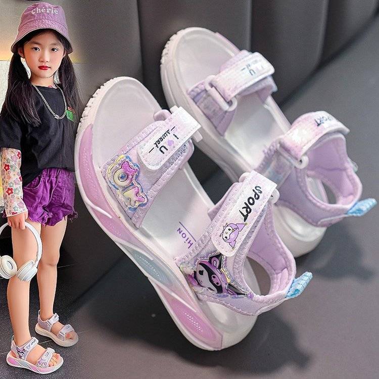 Sanrio Kuromi Toddler Girls Su – Sport Loop Strap recenzja i cena