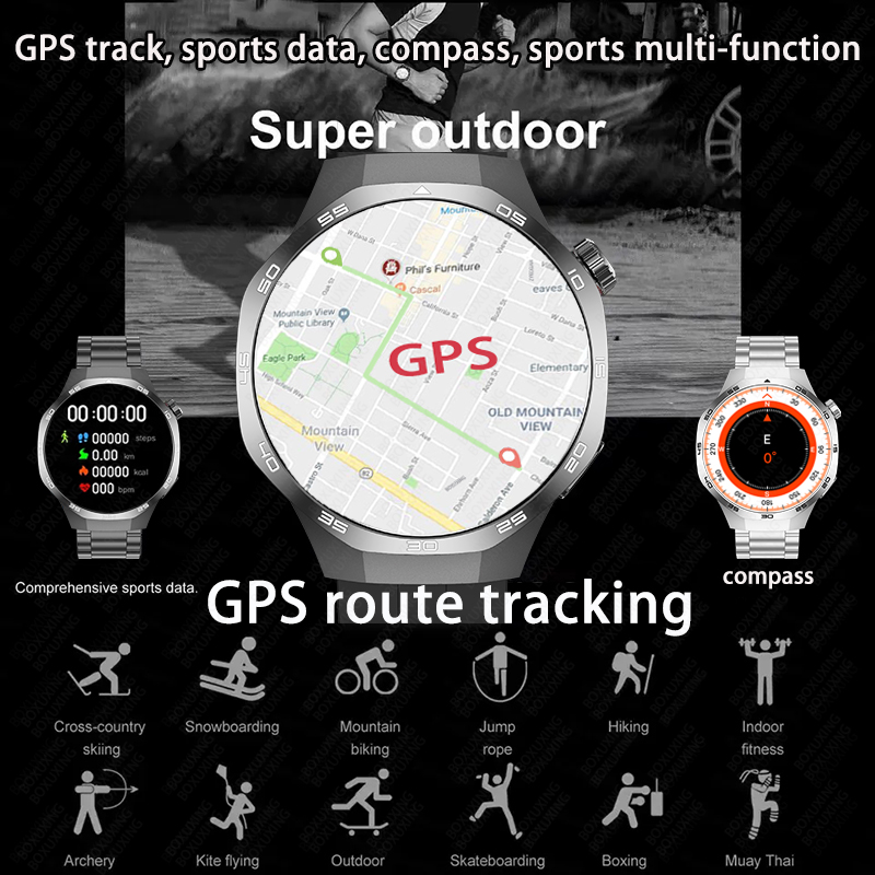 2026 New BOXUXING Watch 5 MAX  – Smartwatch Faces recenzja i cena