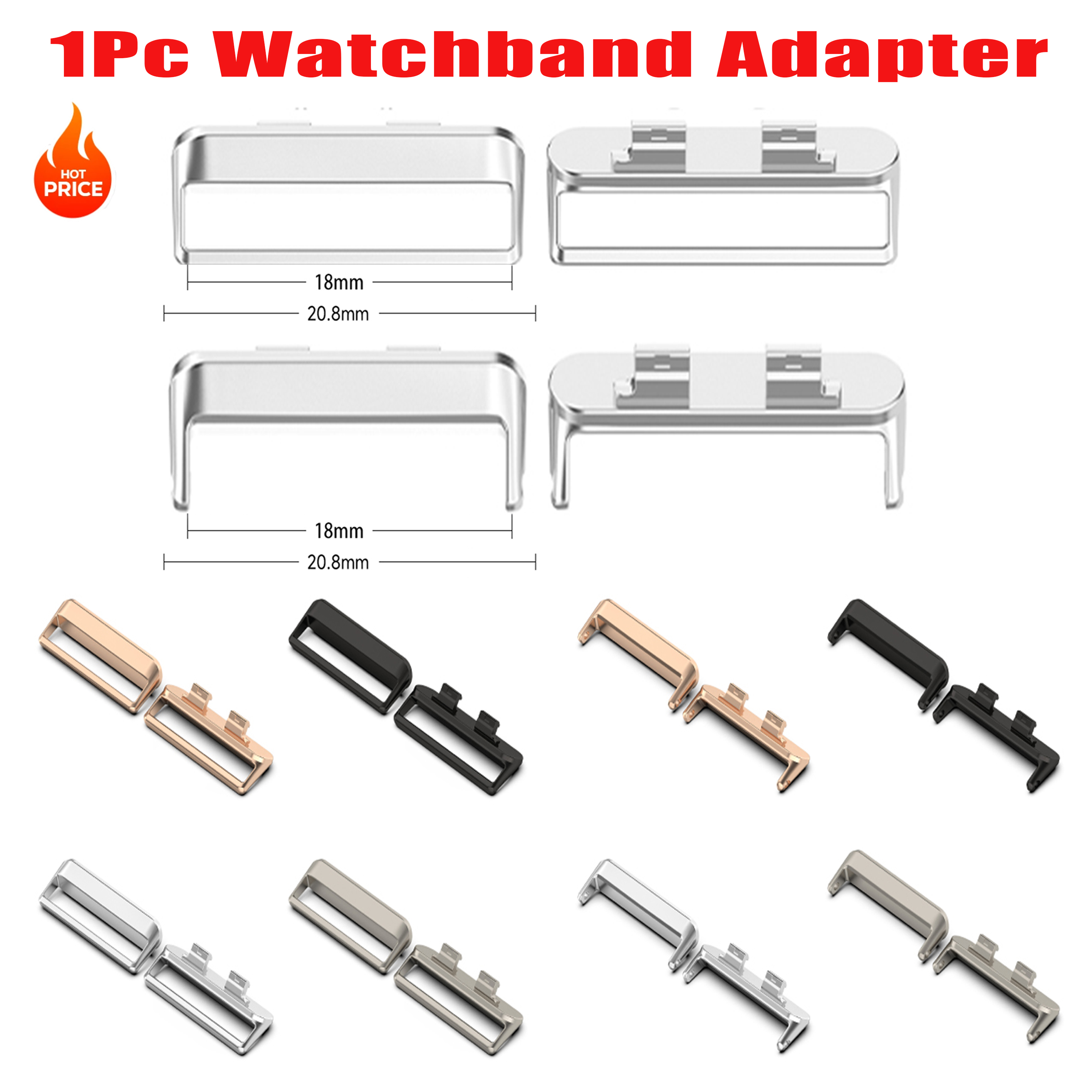 18mm 1Pc Adapter for Huawei Wa – Watch Band Connector recenzja i cena