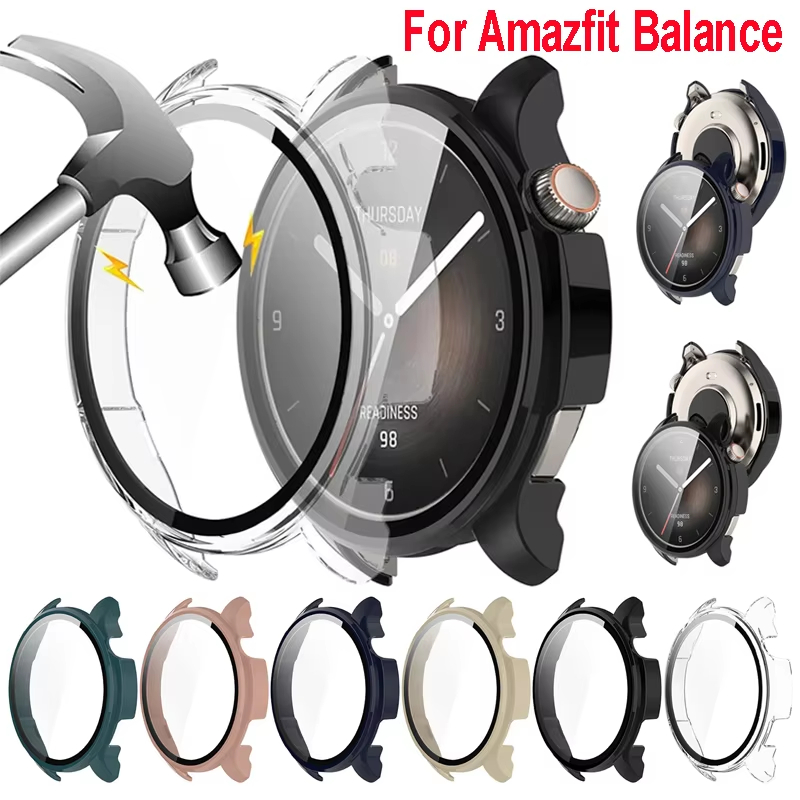 Tempered Glass Case For Amazfi – Amazfit Smartwatch Accessories recenzja i cena