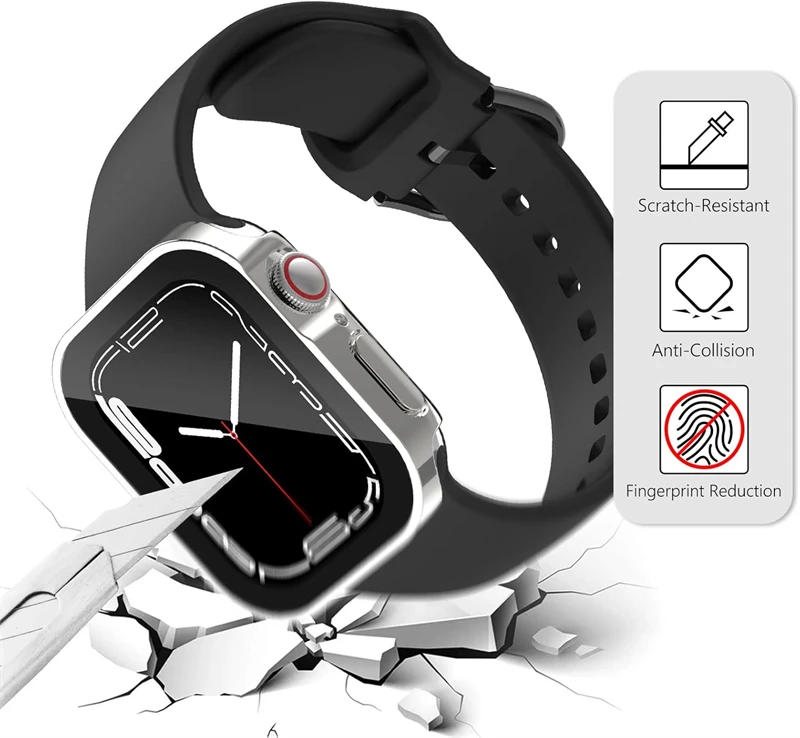 Waterproof Hard PC Screen Prot – Smartwatch Case recenzja i cena