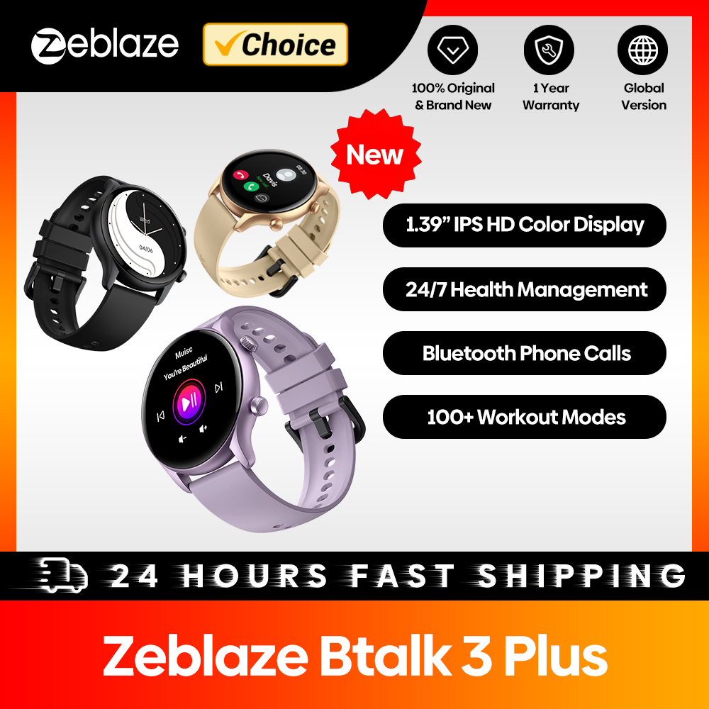 New Zeblaze Btalk 3 Plus Voice – Smartwatch Faces recenzja i cena